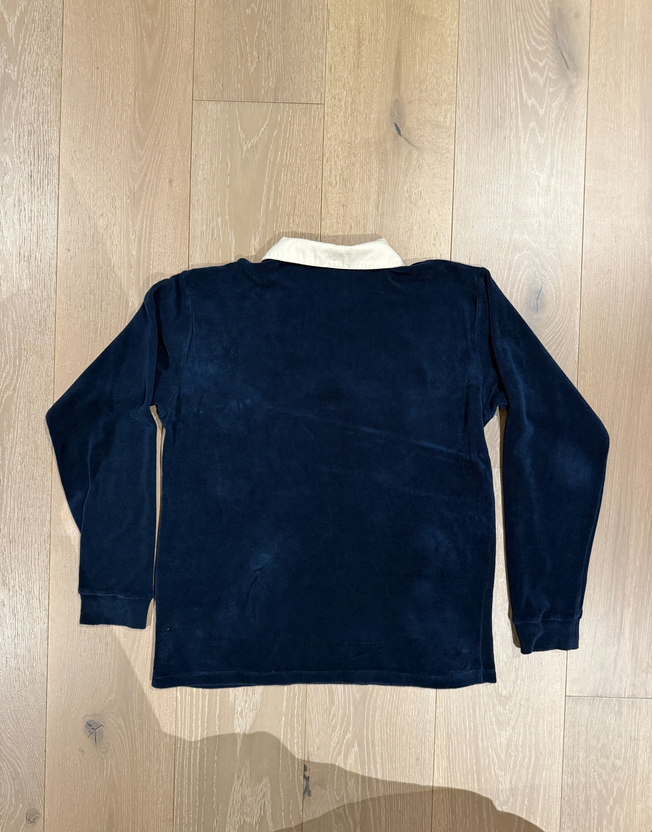 A Kind Of Guise 💚 AW23 A Kind of Guise Rayk Rugby Shirt Petrol Velvet NEW Size US M / EU 48-50 / 2 - 11 Thumbnail