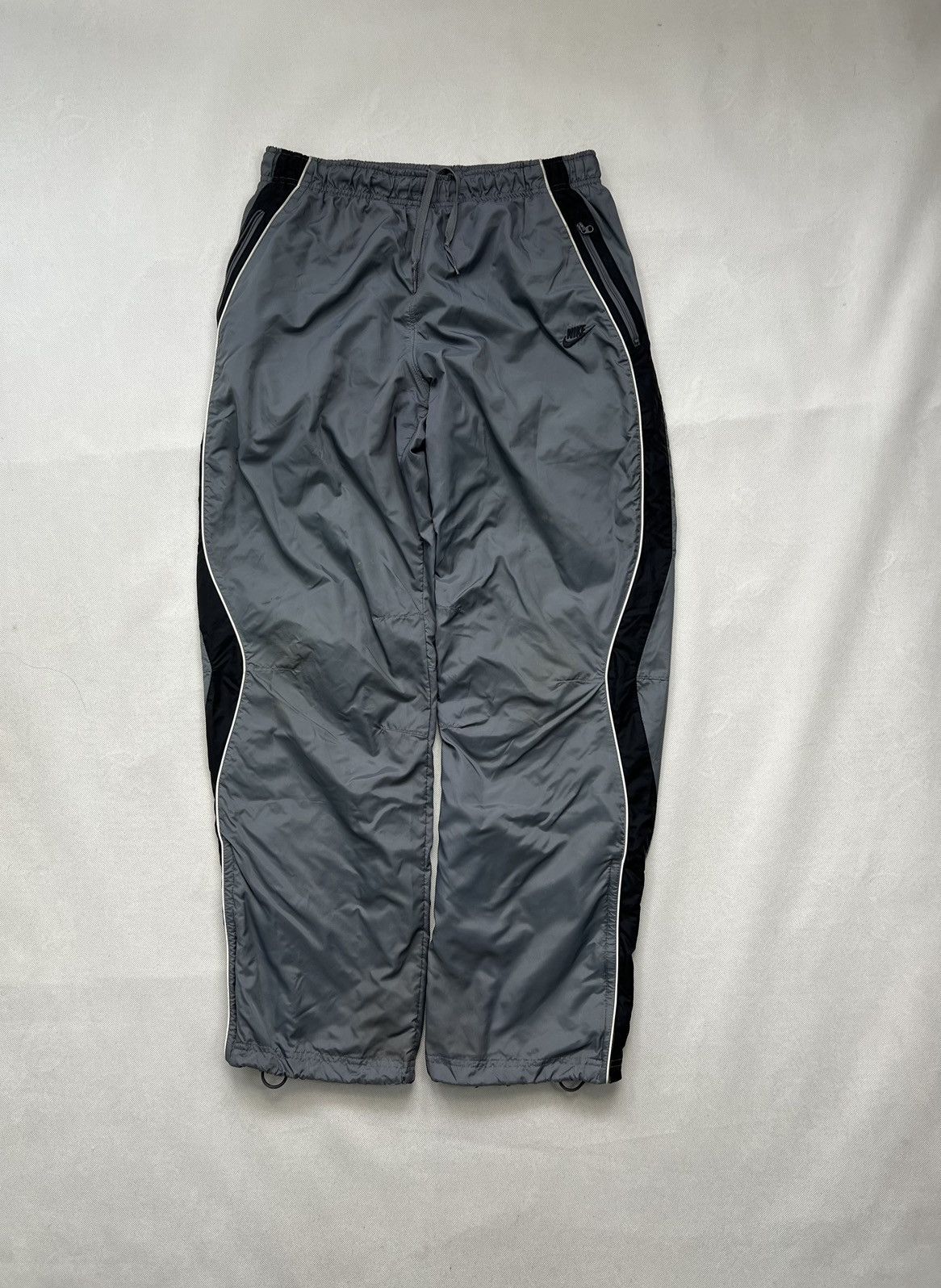 Nike × Vintage Pants Nike Small Logo Vintage Y2K Ortalion Size US 34 / EU 50 - 1 Thumbnail