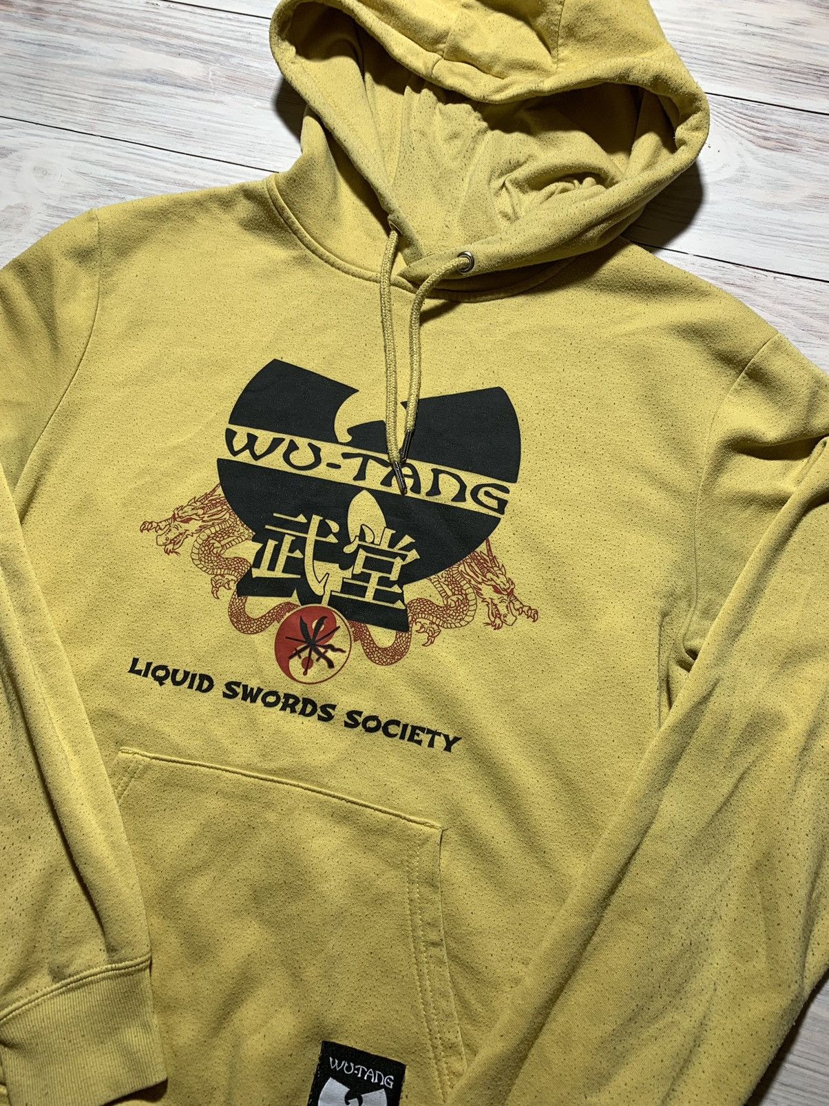 Vintage × Wu-Tang Clan WU TANG clan vintage big logo dragon hoodie y2k Size US M / EU 48-50 / 2 - 2 Thumbnail