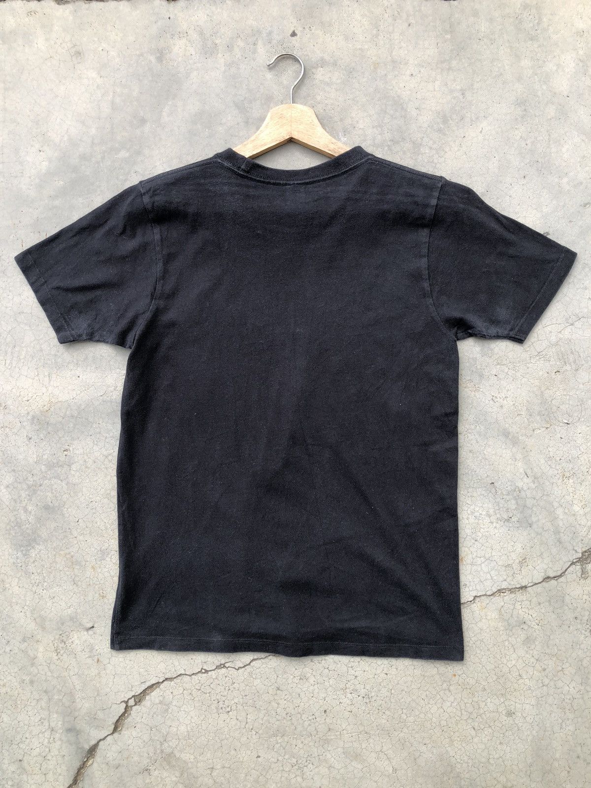 Vintage Faded Black Skeleton/Skull Punk Short Sleeve Shirt Size US S / EU 44-46 / 1 - 12 Thumbnail