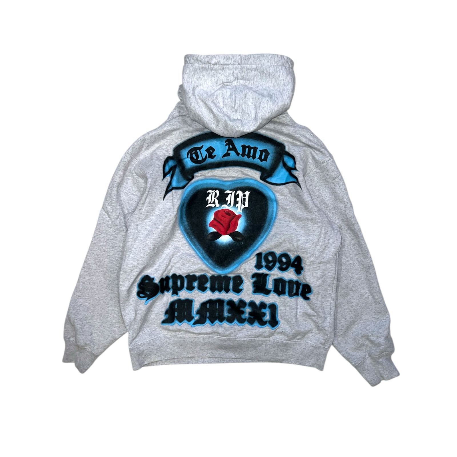 Supreme SS23 Supreme “Is Love Stronger Than Fear” Hoodie | Grailed