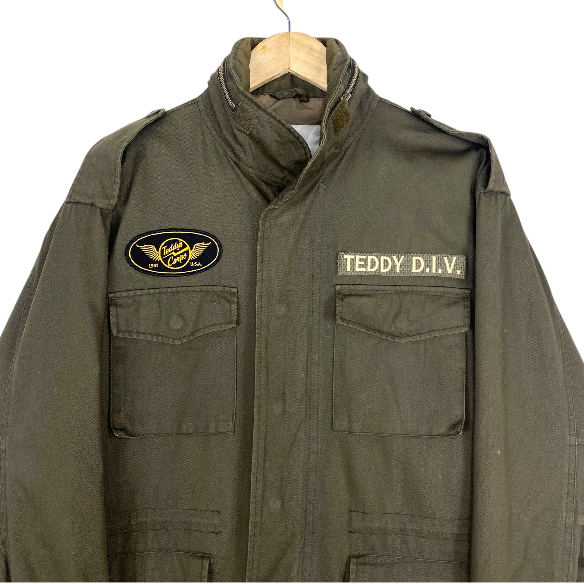 Tedman 💥 TED COMPANY LUCKY DEVIL FIELD JACKET Size US L / EU 52-54 / 3 - 5 Thumbnail