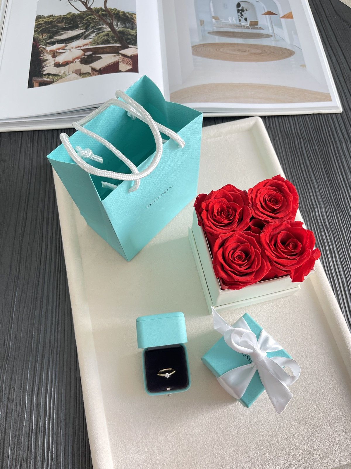 Tiffany & Co. Tiffany & Co. Solitaire YG Diamond Ring .18ct sz 4.5 Size ONE SIZE - 2 Thumbnail