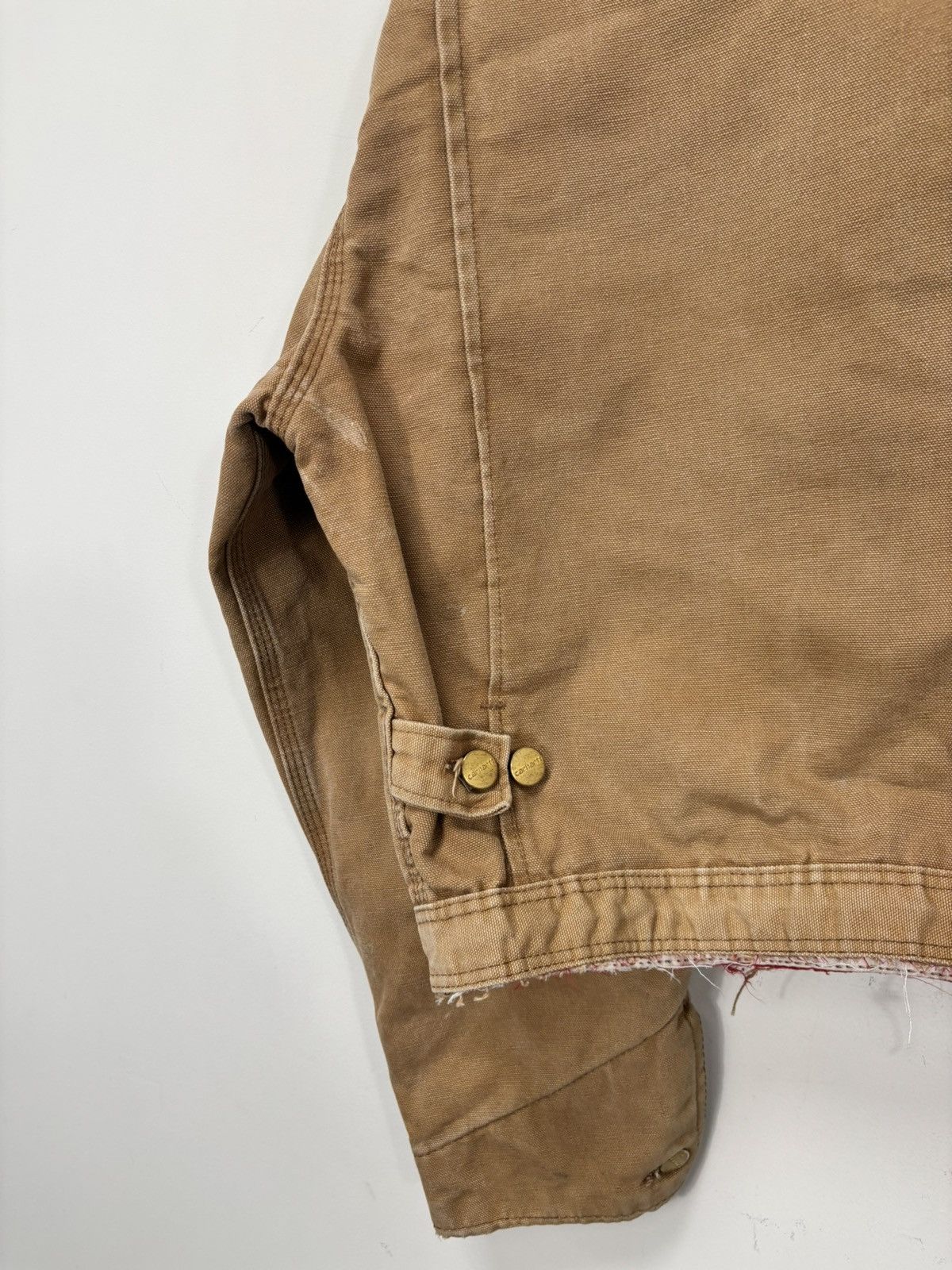 Carhartt Vintage Carhartt 1980s Made In USA Workwear Cropped Jacket Size US L / EU 52-54 / 3 - 23 Thumbnail