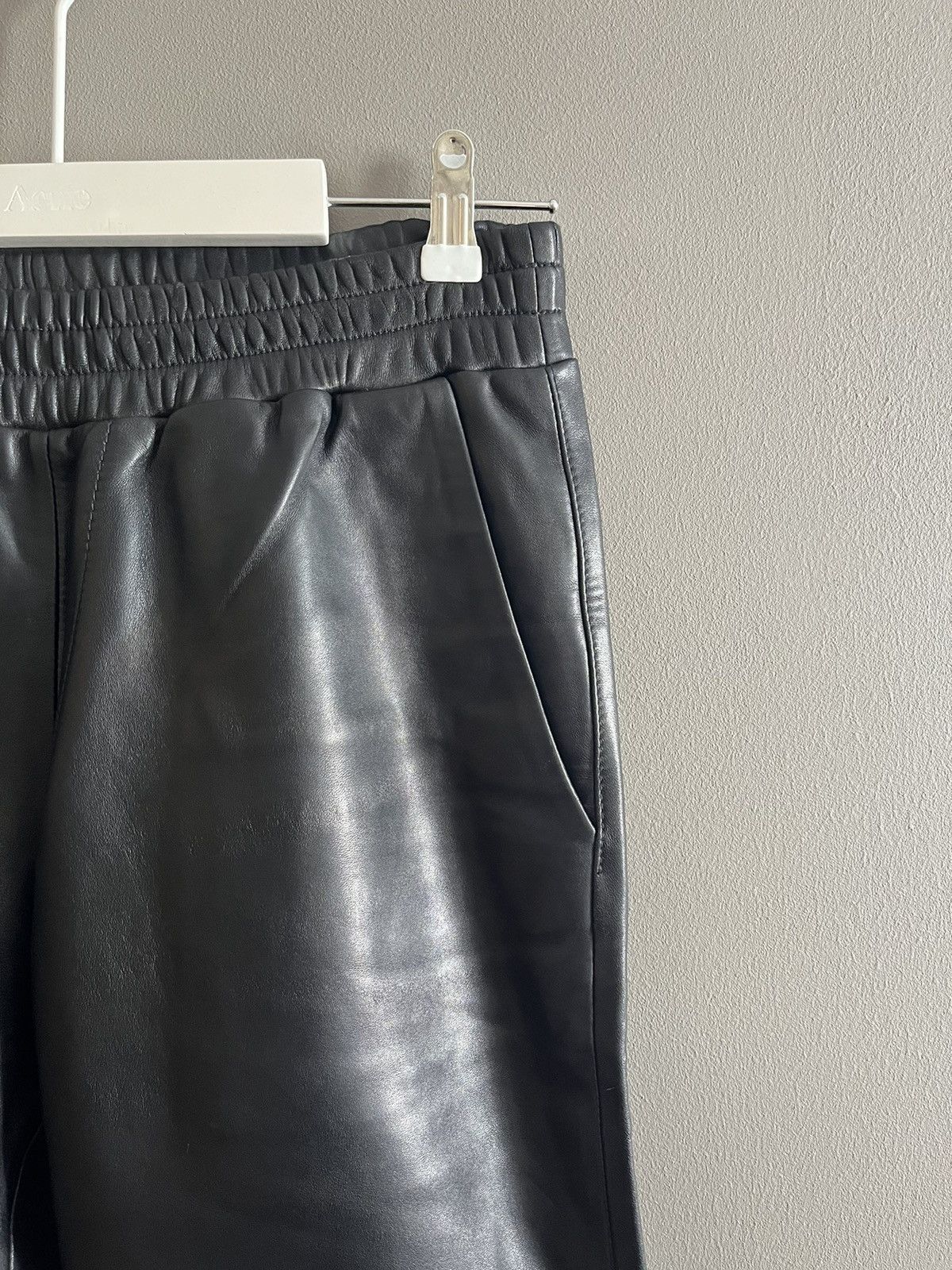 Other Stand Studio Cropped Leather Trousers Size US 30 / EU 46 - 2 Thumbnail