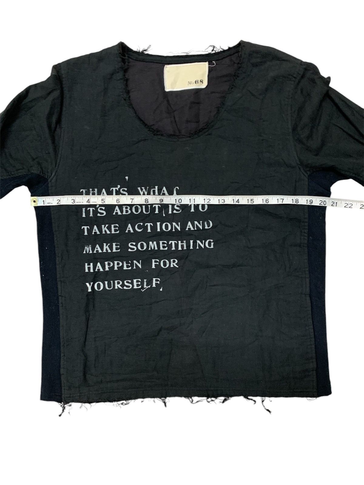 Japanese Brand No68 Sedinationaries Long sleeves tshirt Size US S / EU 44-46 / 1 - 5 Thumbnail