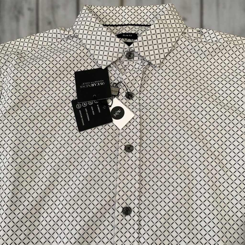 awearness kenneth cole slim fit performance dress shirt Putting the Perf in performance.  We can't say nough about our Awearness  Kenneth Cole Performance Dress Shirt. Every closet needs at least one. An  right now, when you buy 2, you