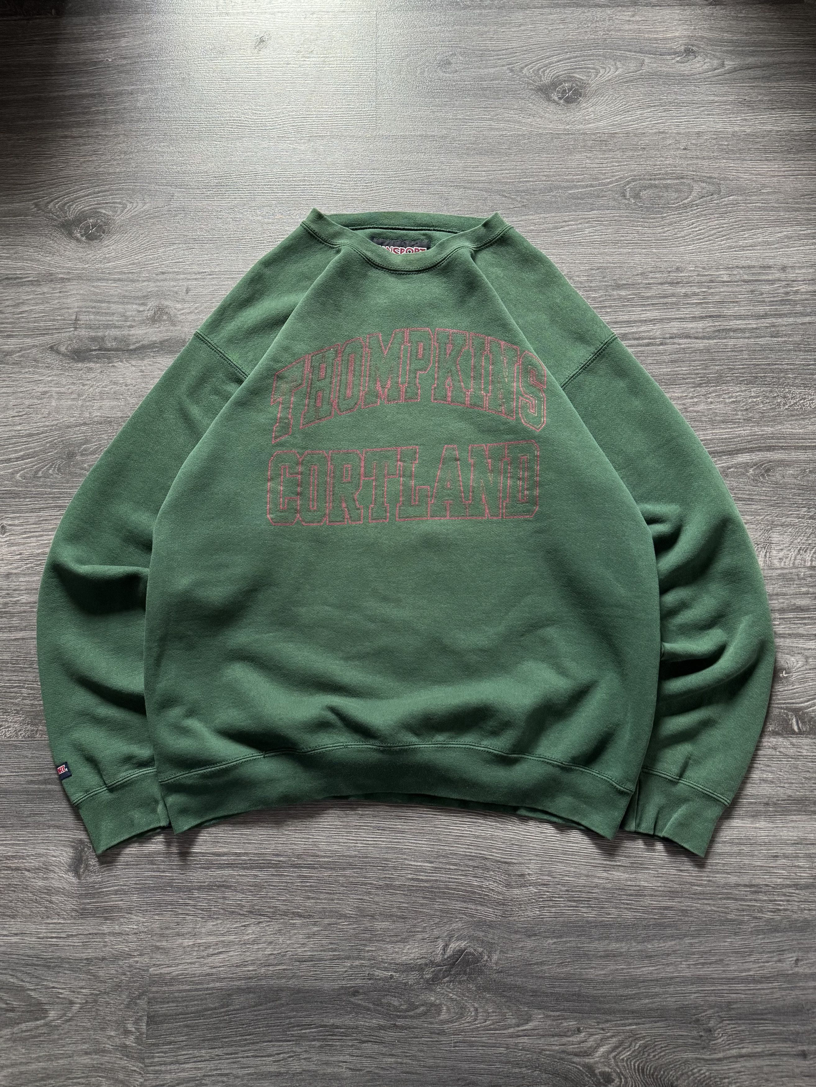 Jansport Vintage 90s Jansport College Baggy Sweatshirt Heavyweight Size US L / EU 52-54 / 3 - 1 Thumbnail