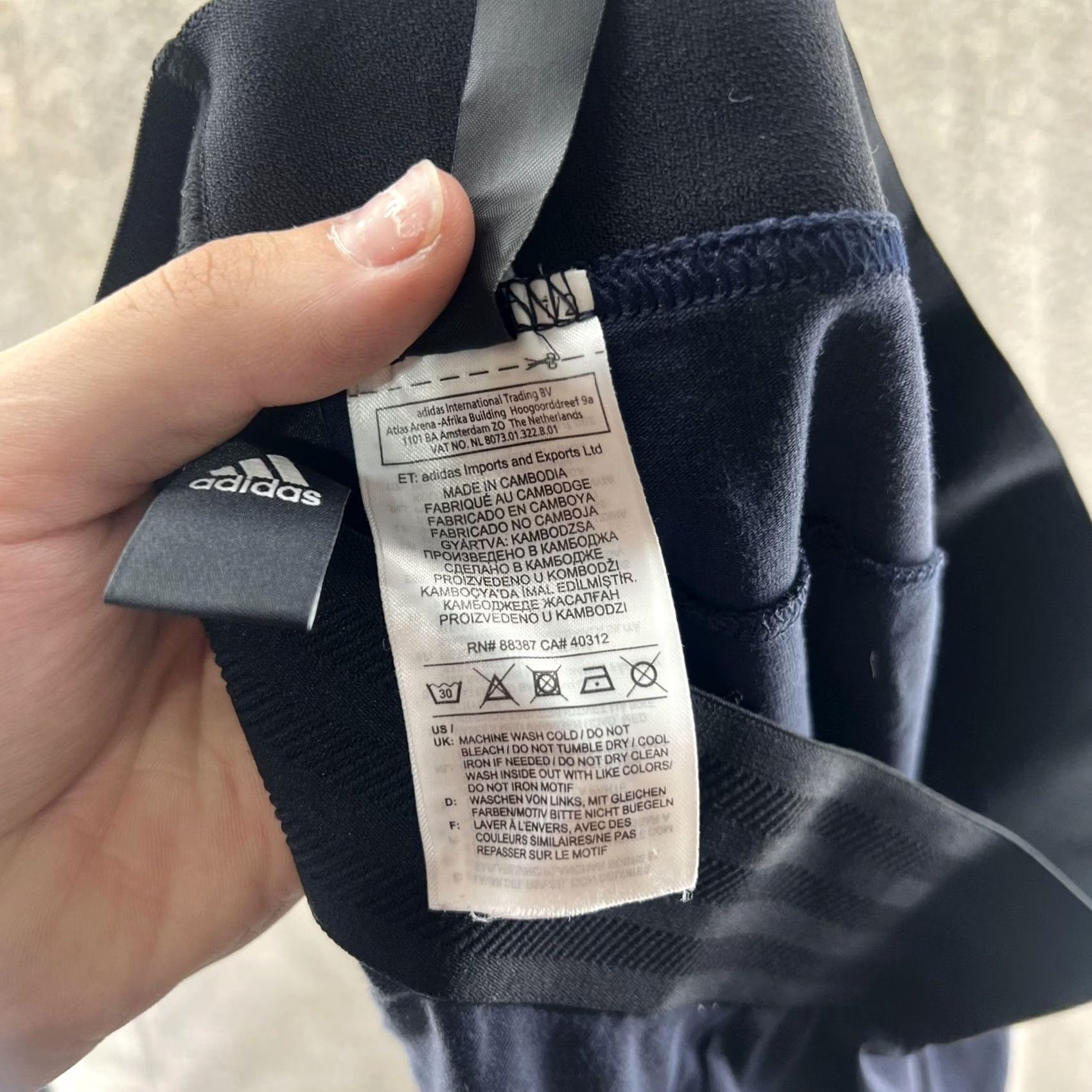 Adidas Adidas Pants Womens M Navy Blue Tiro 17 3 Stripe Track Pants Athletic Running Gym Soccer Women Size 32" / US 10 / IT 46 - 6 Thumbnail