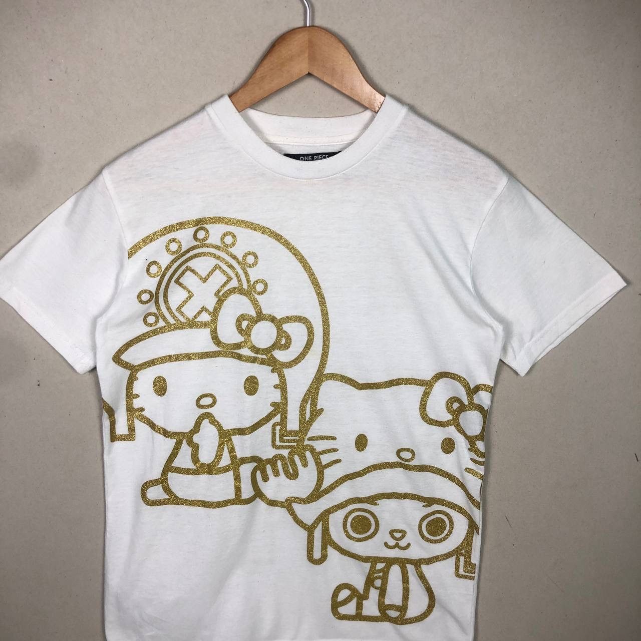 Anime Collaboration One Piece X Hello Kitty Anime Tee Shirt Size US L / EU 52-54 / 3 - 3 Thumbnail