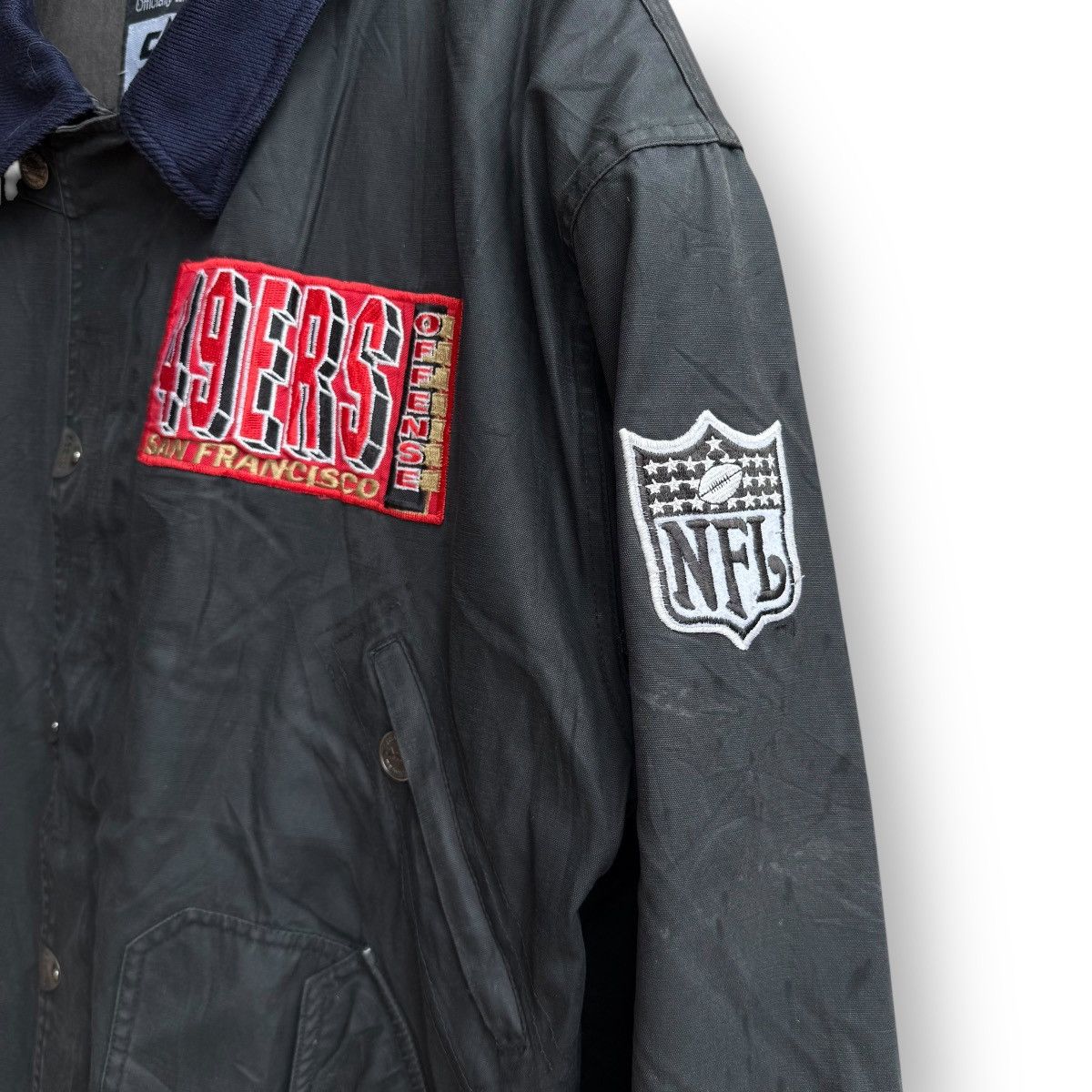 NFL 1993’s San Francisco 49ers NFL Campri Teamline Canvas Jacket Size US M / EU 48-50 / 2 - 5 Thumbnail
