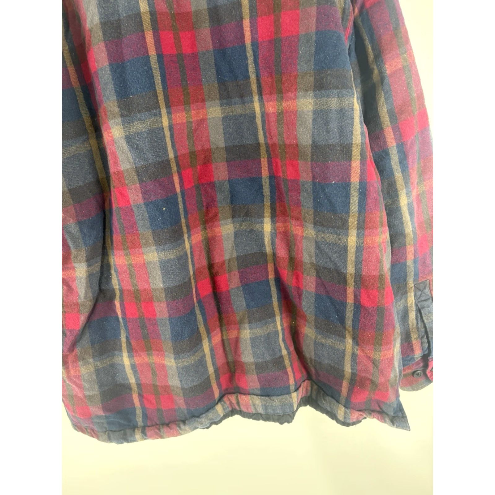 Vintage Ocean Coast Jacket Men’s Size XXL India Multi Plaid Quilted Flannel Lining Size US XXL / EU 58 / 5 - 7 Thumbnail