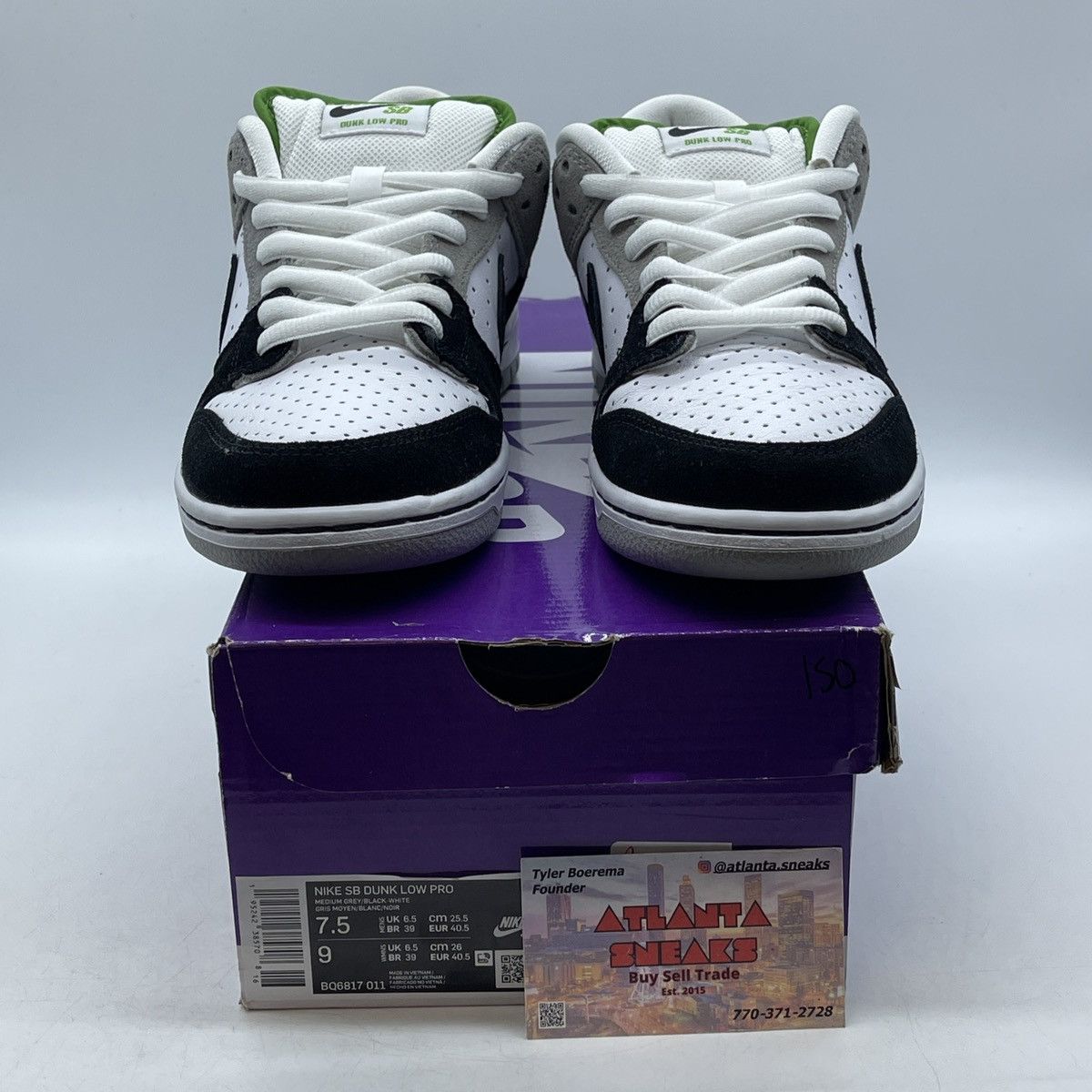 Nike Dunk low chlorophyll Size US 7.5 / EU 40-41 - 2 Thumbnail