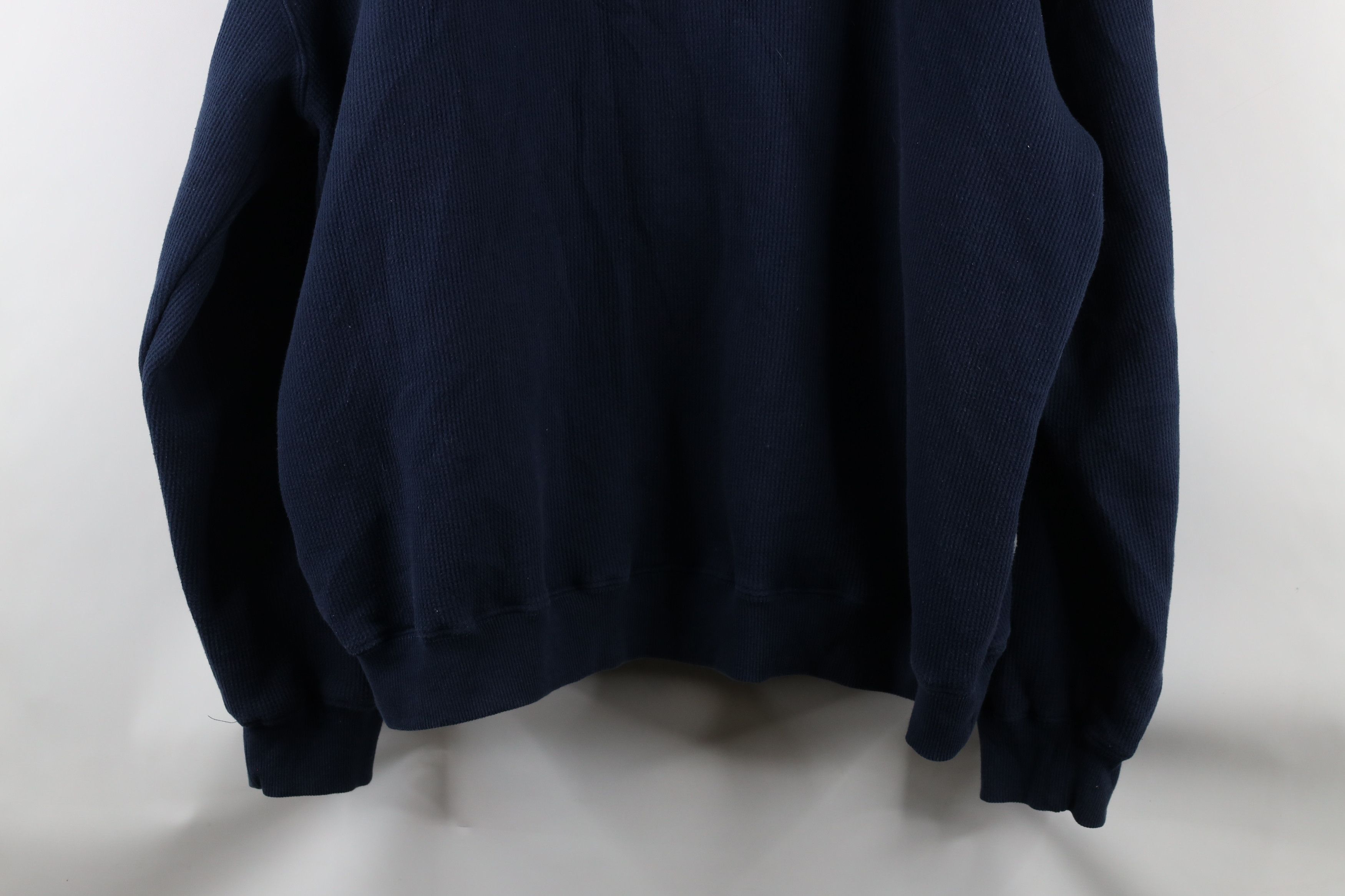Vintage Vintage Knit Fleece Lined New York Yankees Full Zip Hoodie Size US XXL / EU 58 / 5 - 15 Thumbnail