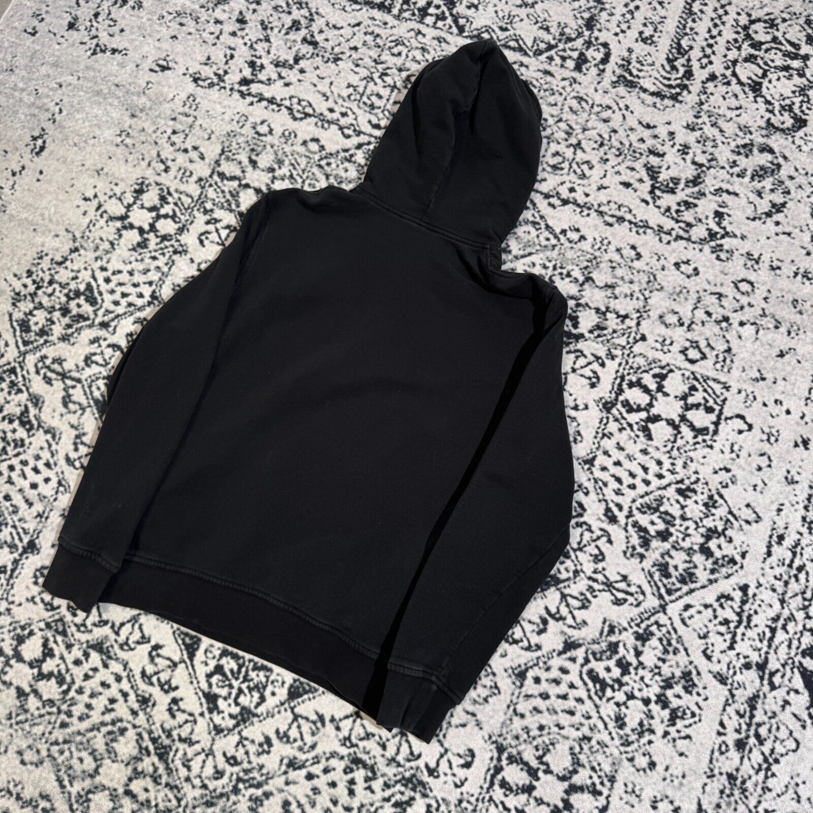 Moschino × Vintage Love Moschino Unisex Black Cotton Hoodie Size M Regular Fit Size US M / EU 48-50 / 2 - 15 Thumbnail