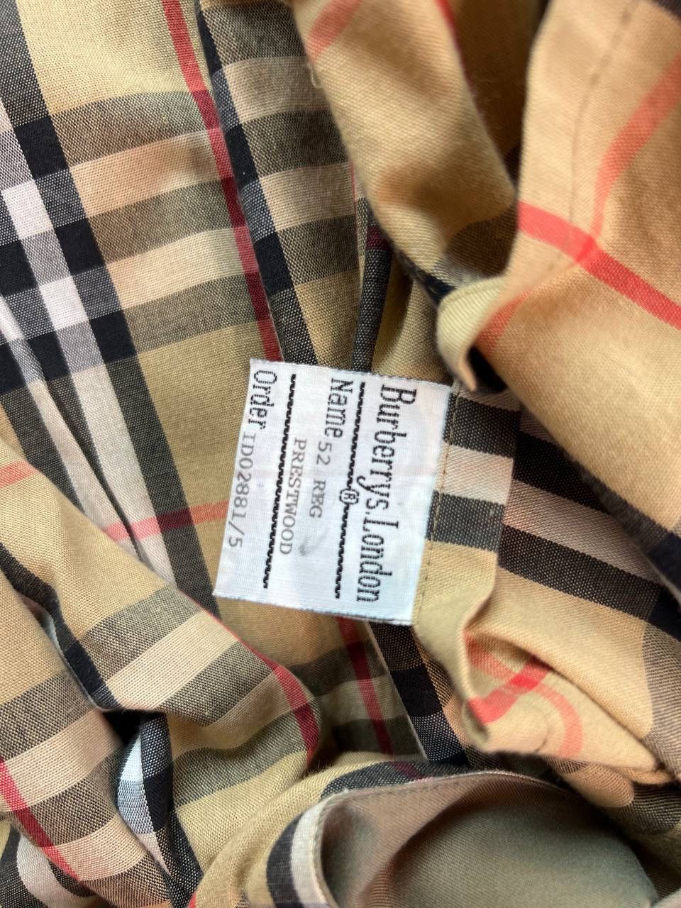 Burberry Vintage trench coat Burberrys Nova Check Size US L / EU 52-54 / 3 - 6 Thumbnail