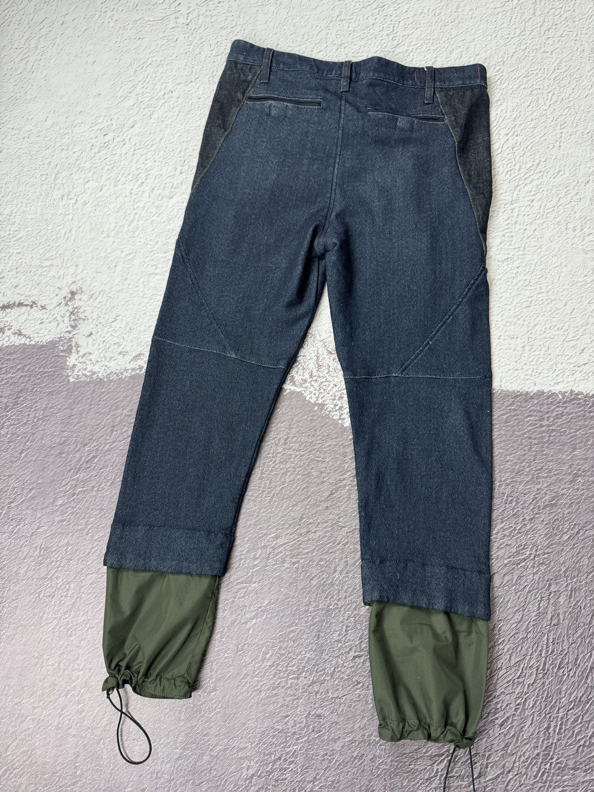 Marithe + Francois Girbaud Le Jean de Marithe Francois Girbaud denim nylon hybrid pants Size US 33 - 4 Thumbnail