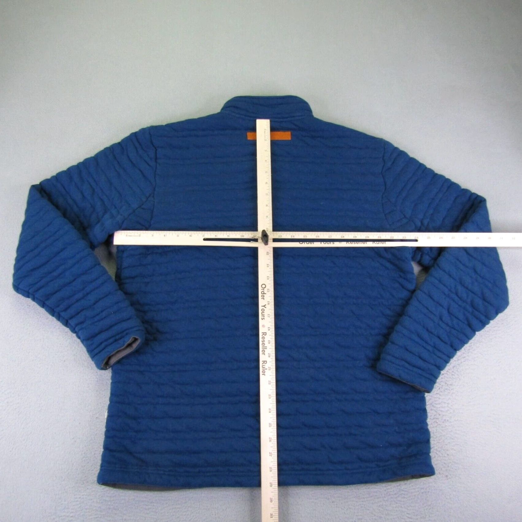 Vintage Duluth Jacket Mens Large Blue Orange Quilted Flintlock Snap Up Ribbed Mock Neck Size US L / EU 52-54 / 3 - 5 Thumbnail
