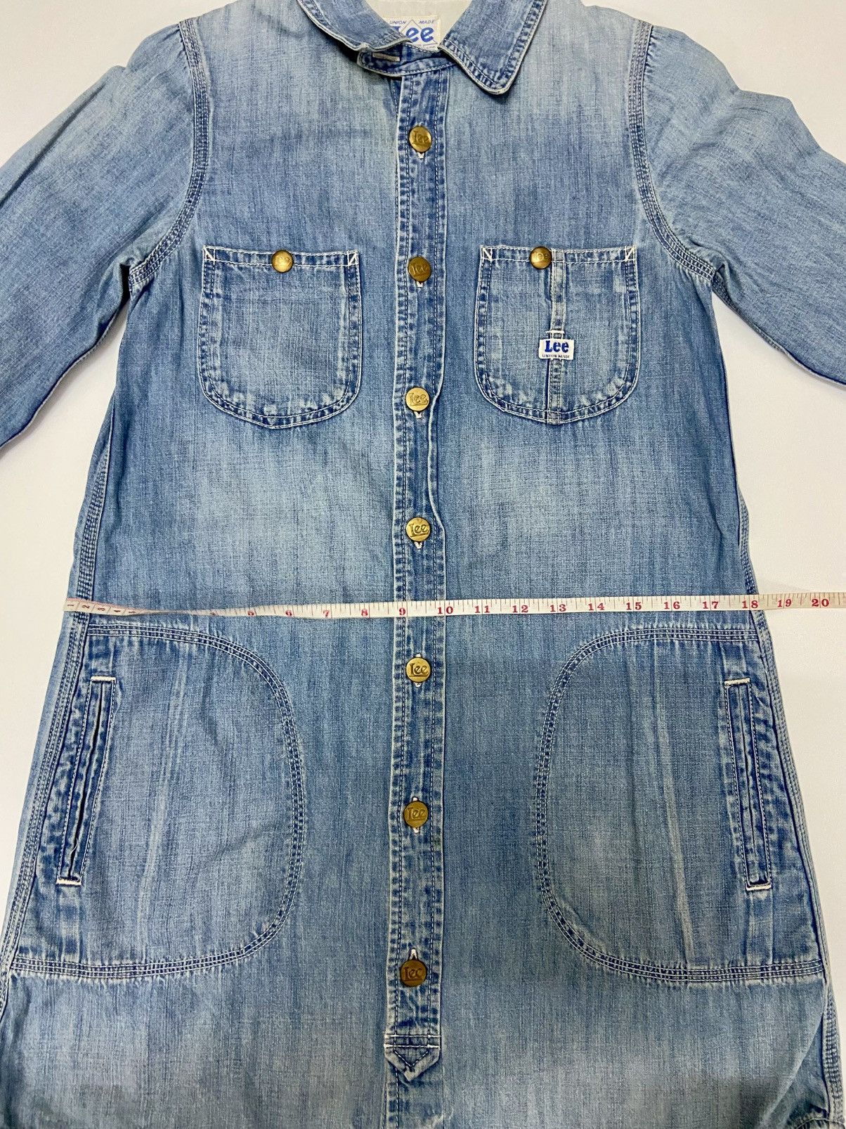 Lee LEE ROSSO UNION MADE DENIM DRESS Size S / US 4 / IT 40 - 12 Thumbnail