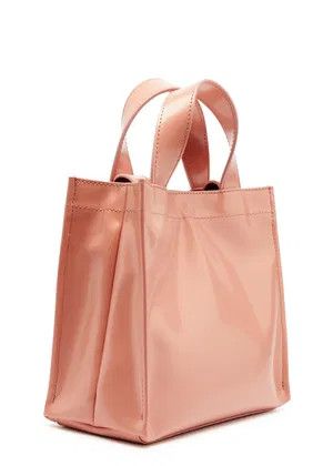 Acne Studios o1y0725 Size : OS / Logo Handbag in Salmon Pink Size ONE SIZE - 2 Thumbnail