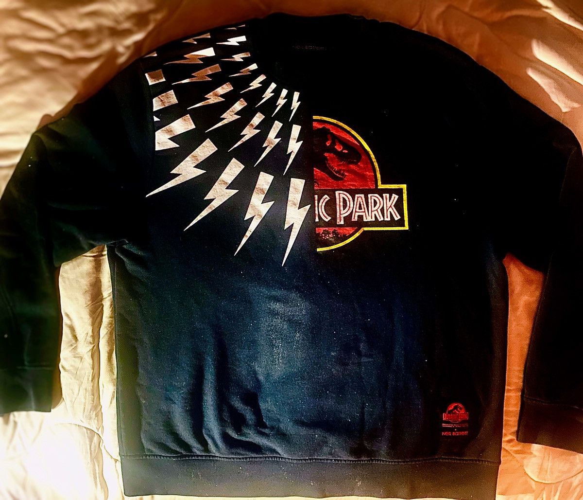 Neil Barrett NEIL BARRETT X JURASSIC PARK MEN'S SWEATSHIRT XL SLIM FIT Size US XL / EU 56 / 4 - 5 Thumbnail
