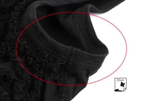 Comme des Garcons Comme Des Garcons size F Black Vintage Lace Trim Top Size L / US 10 / IT 46 - 5 Thumbnail