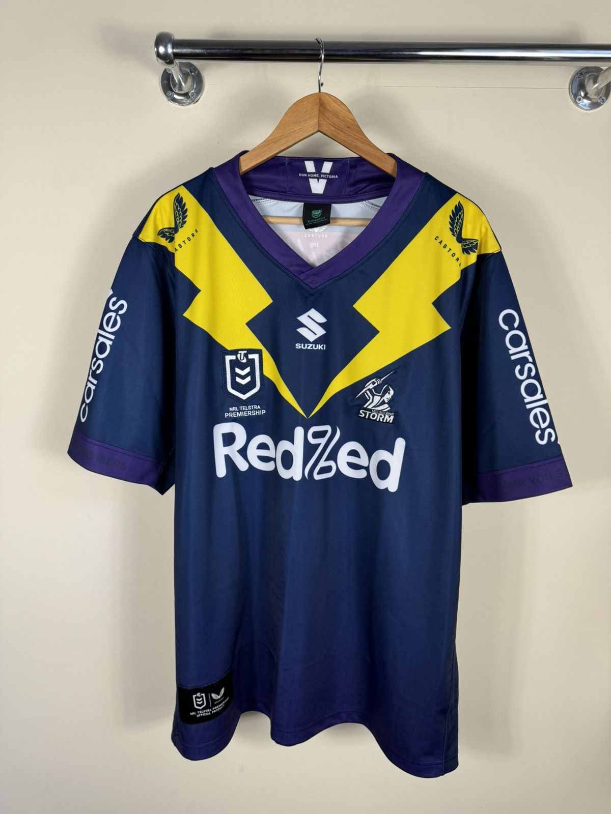 Other Castore Melbourne Storm Home Jersey Size US XXL / EU 58 / 5 - 1 Thumbnail