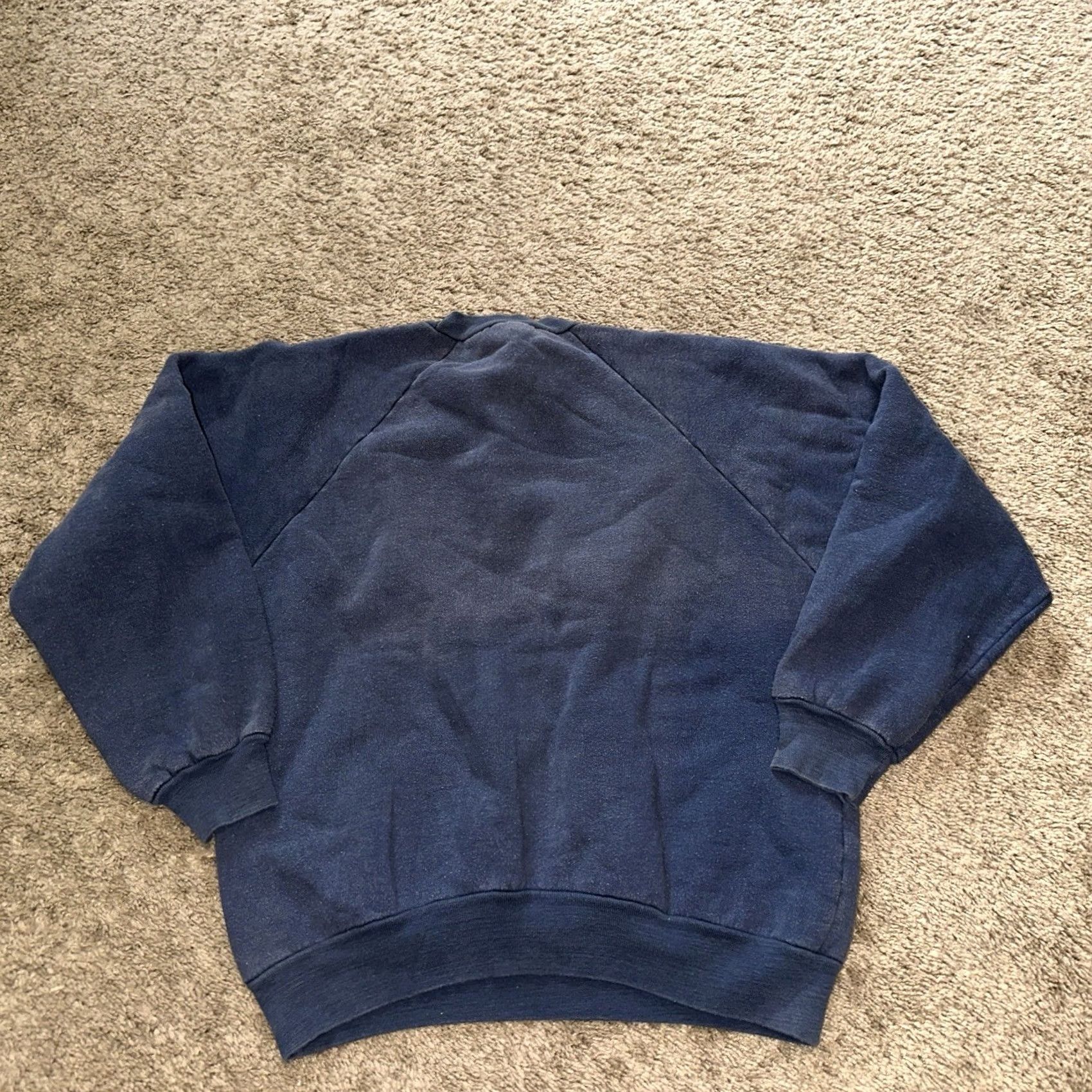 Vintage VINTAGE Portugal Sweatshirt Mens Large Pullover Faded Skater 80s 90s Blue Logo Graphic Print Regular Fit Mens Size US S / EU 44-46 / 1 - 5 Thumbnail