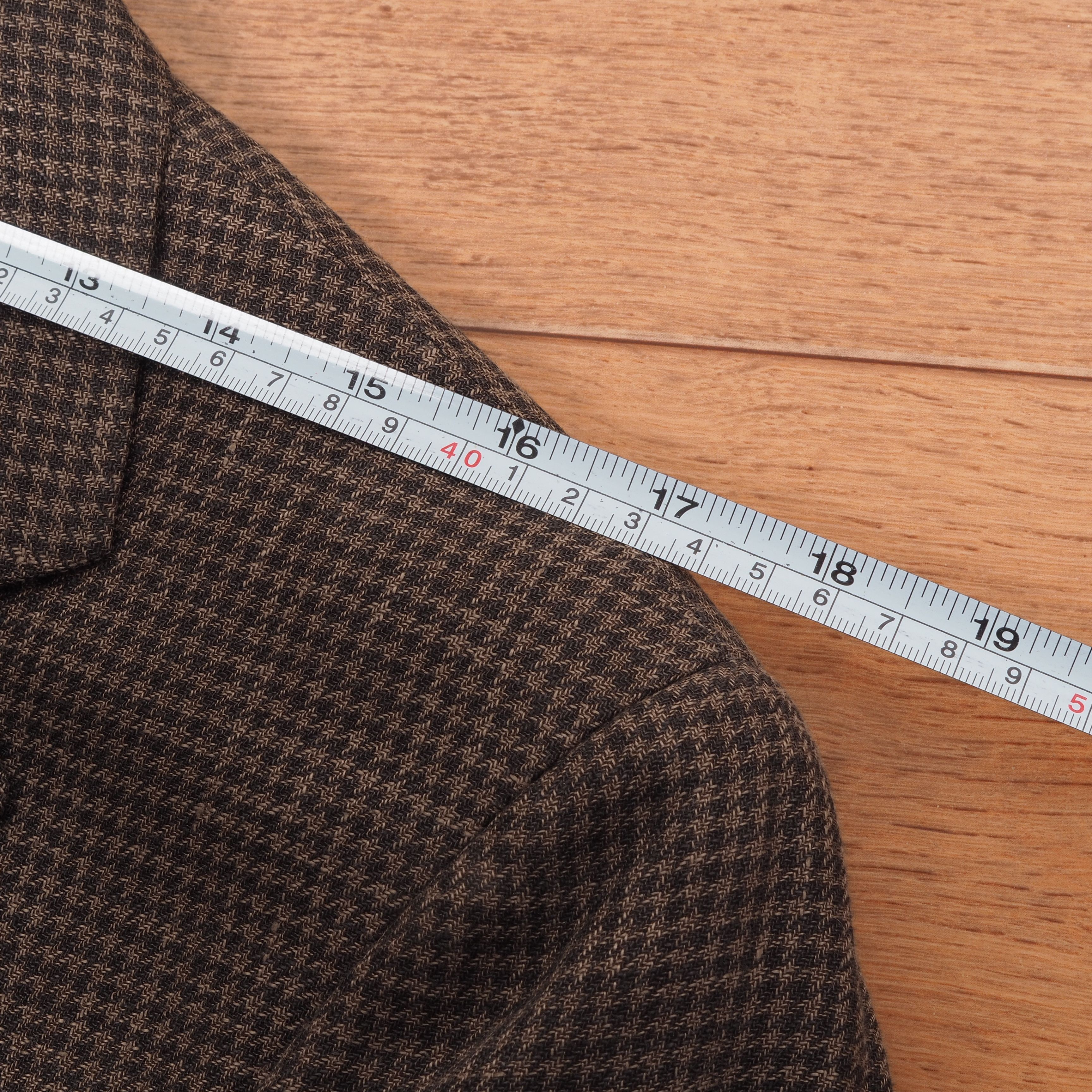 Caruso × Handmade RAFFAELLE CARUSO Linen Wool Silk Sport Coat Blazer Jacket Size 42R - 11 Thumbnail