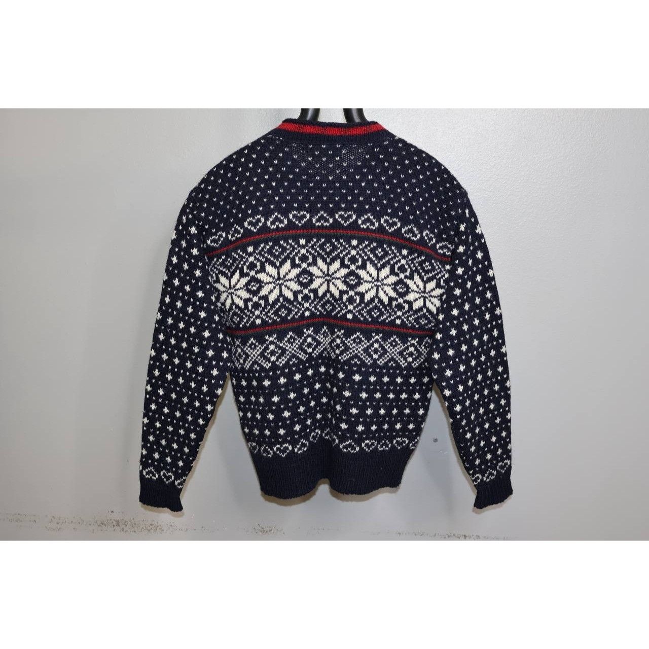 L.L. Bean Vintage LL Bean Cardigan Womens Small Blue Nordic Fair Size S / US 4 / IT 40 - 9 Thumbnail