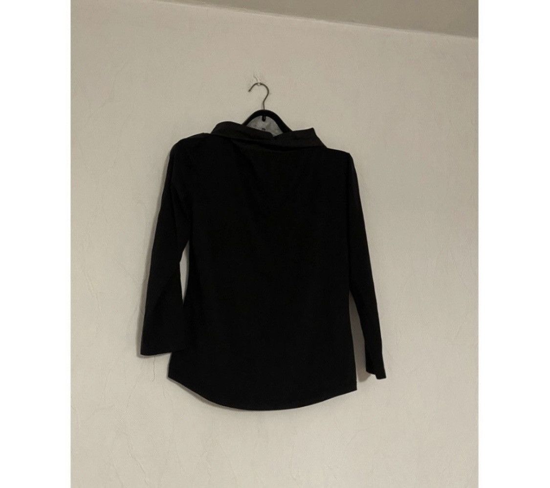 Prada Prada luxury archive turtleneck rare blouses red tab Size S / US 4 / IT 40 - 4 Thumbnail