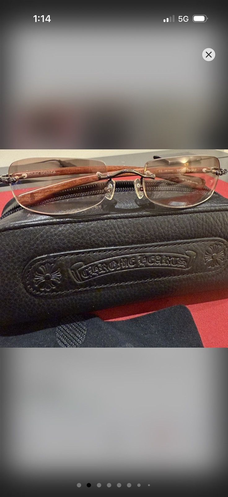 Chrome Hearts Chrome Hearts Velvedere Sunglasses Size ONE SIZE - 12 Thumbnail