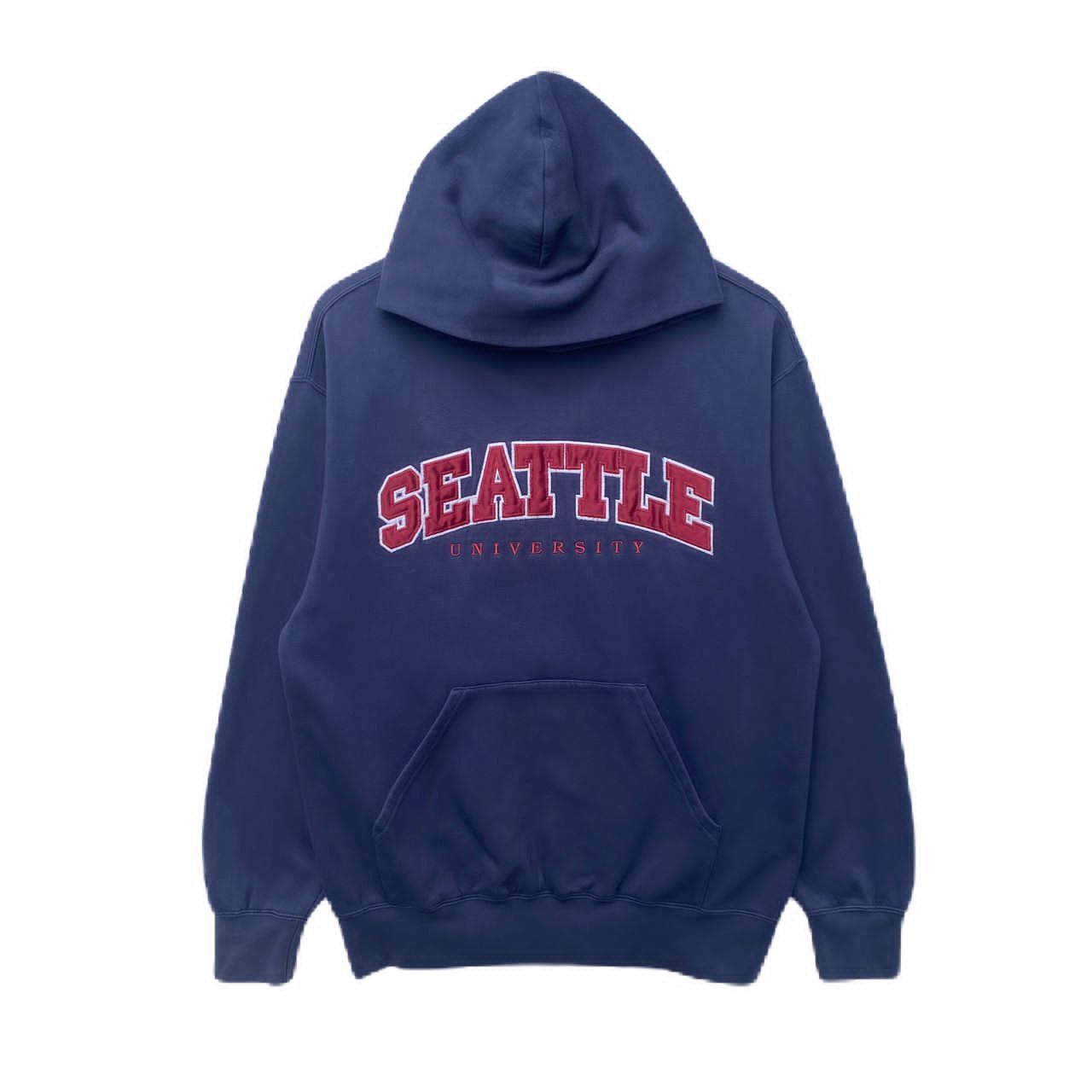Vintage VINTAGE SEATTLE UNIVERSITY HOODIE MEDIUM PULLOVER Size US M / EU 48-50 / 2 - 1 Thumbnail