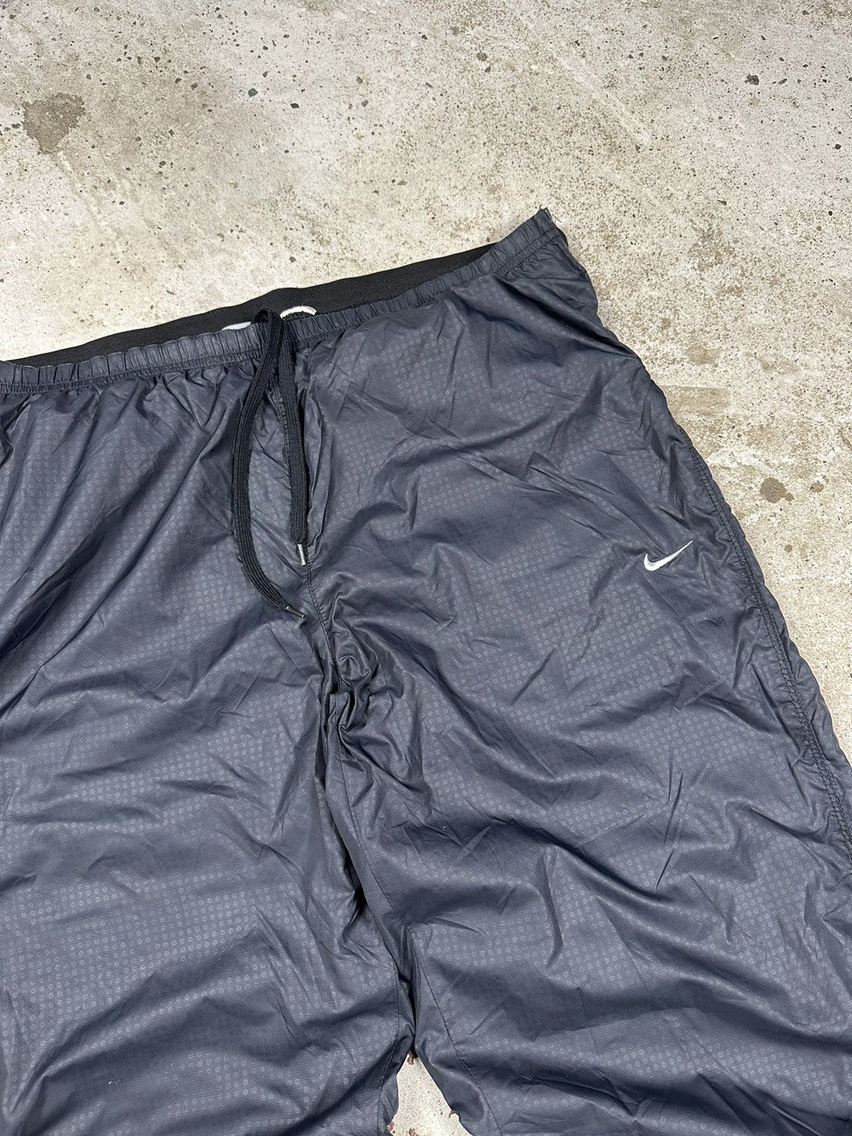 Nike ‼️ Vintage y2k Nike Carbon Track Pants Swoosh Full Zip Baggy Size US 32 / EU 48 - 5 Thumbnail