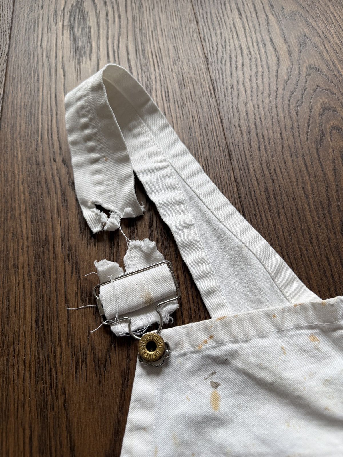Vintage Vintage Universal Chicago Thrashed Painter Overall Shorts Size US 40 / EU 56 - 8 Thumbnail