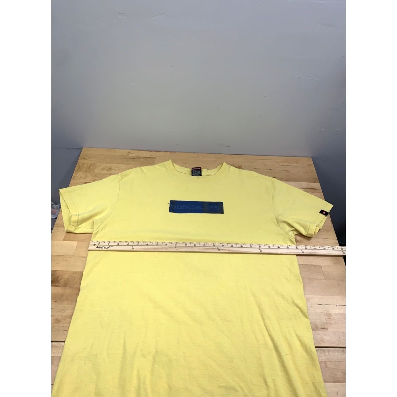Quiksilver VINTAGE Quiksilver Shirt Men L Yellow Beach Surf 90s 2000s Logo Beach Mens L Yellow Shirt Size US L / EU 52-54 / 3 - 5 Thumbnail