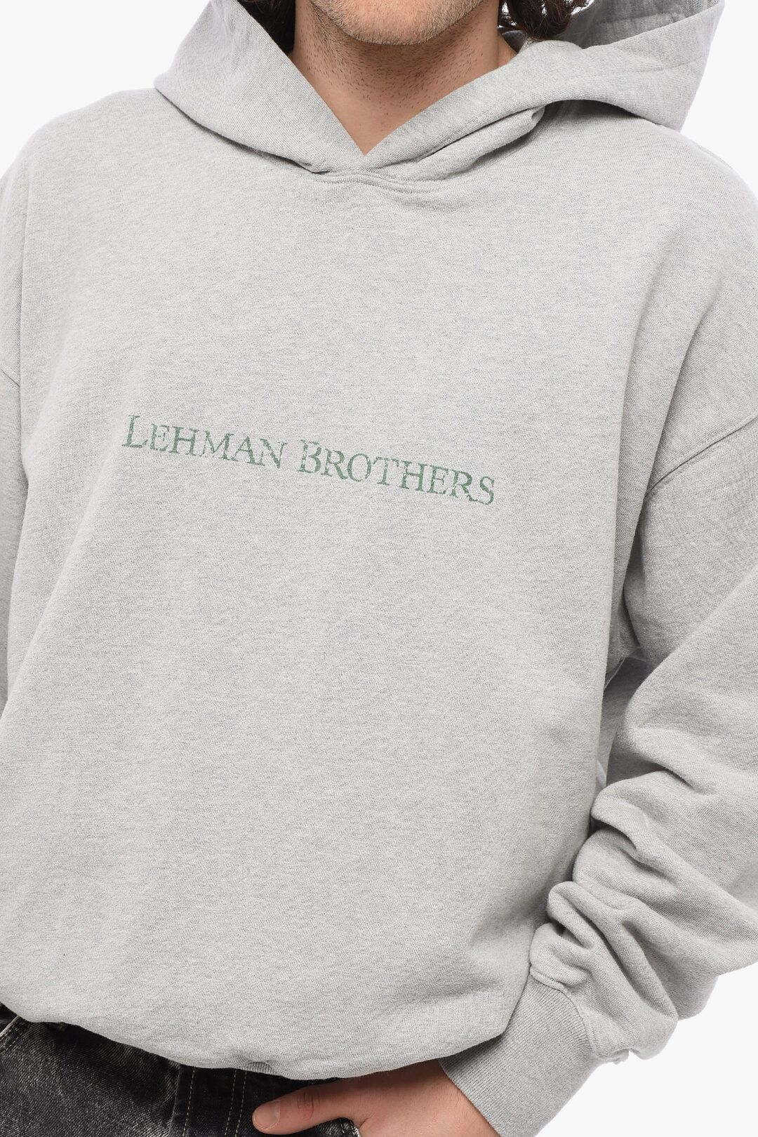 1989 STUDIO og1mm0725 Cotton Lehman Brothers Hoodie in Grey Size US XS / EU 42 / 0 - 3 Thumbnail