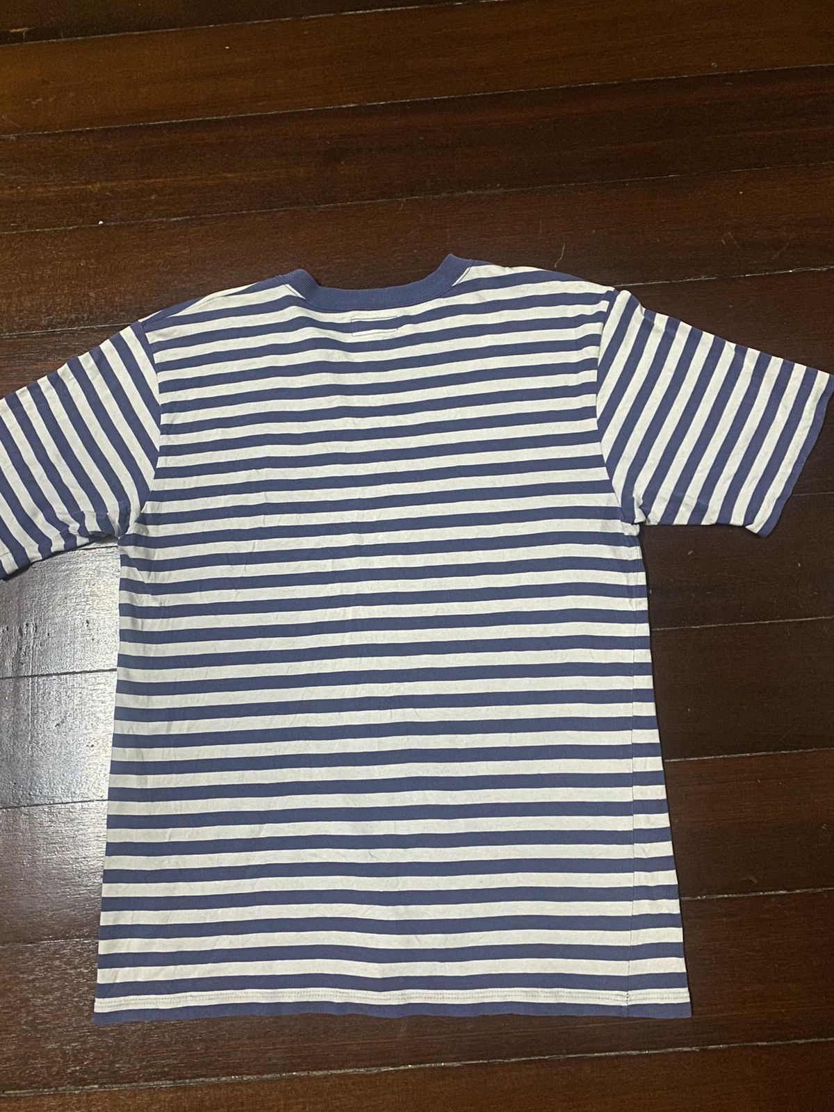 agnes b. Vintage Agnes B Homme Paris Casual Classics Striped Tee Size US M / EU 48-50 / 2 - 10 Thumbnail