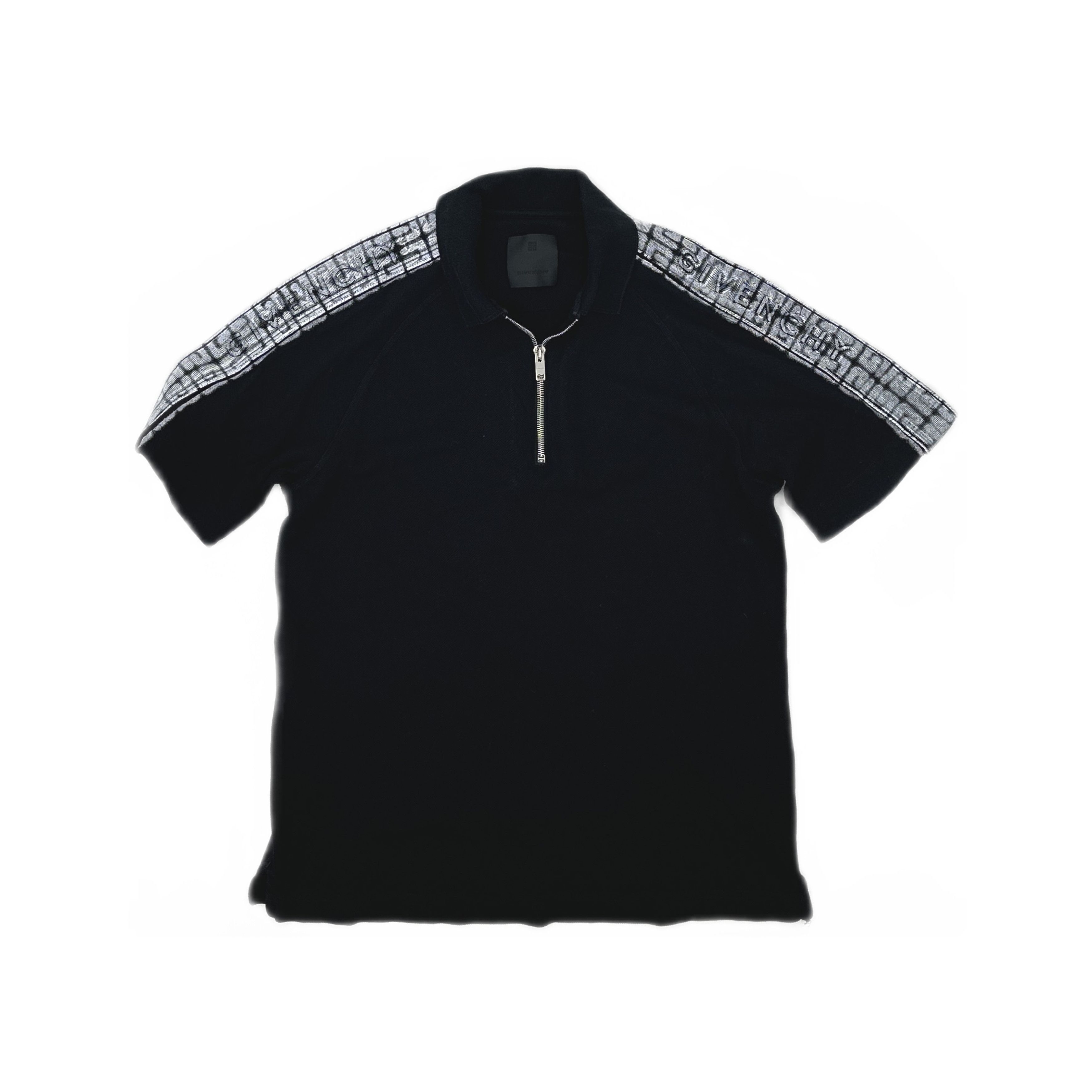 Givenchy Givenchy Logo Tape Zip Polo Shirt Size S Size US S / EU 44-46 / 1 - 1 Thumbnail