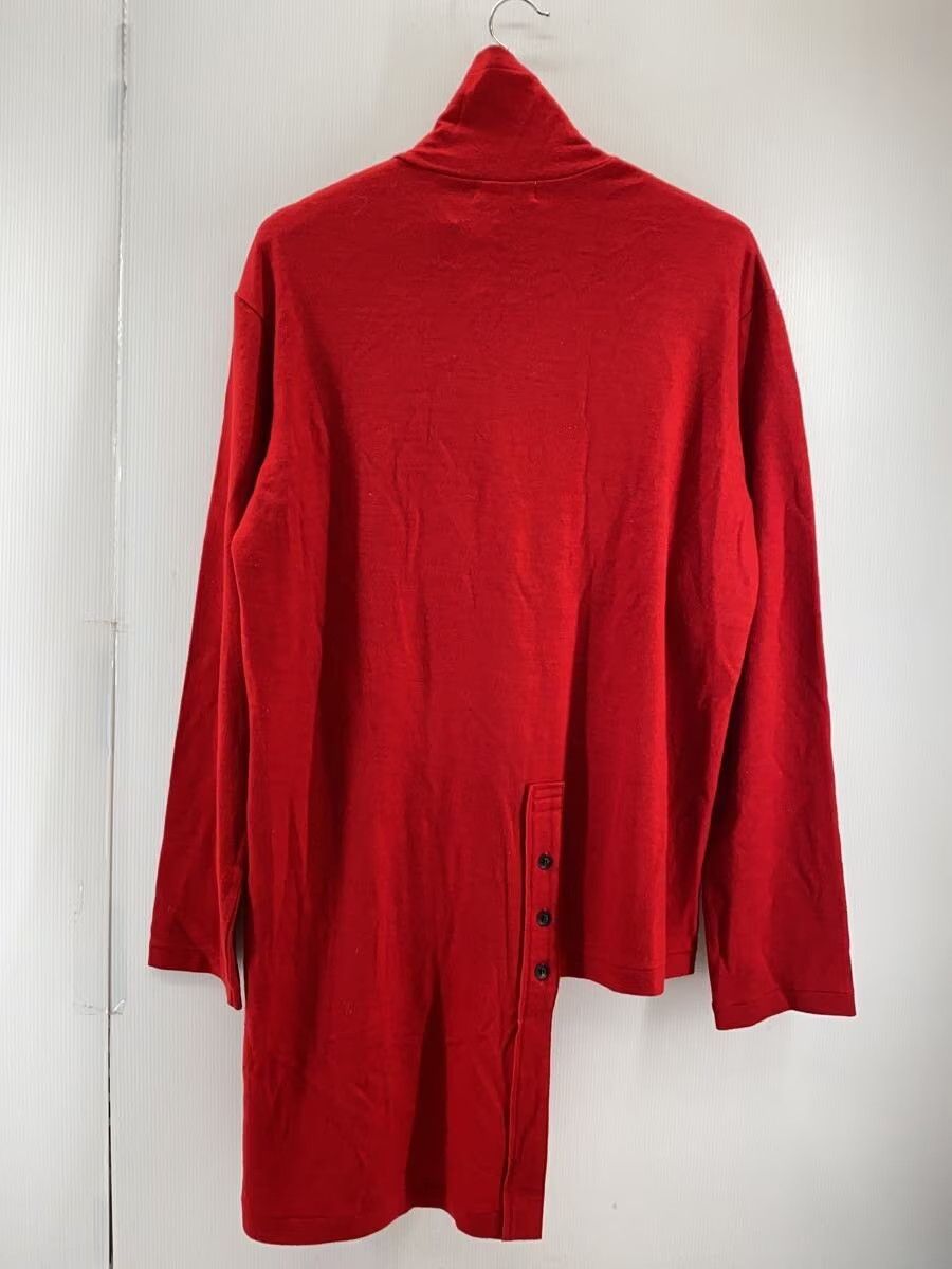 Yohji Yamamoto Asymmetrical Wool Knit Sweater Size US L / EU 52-54 / 3 - 2 Thumbnail