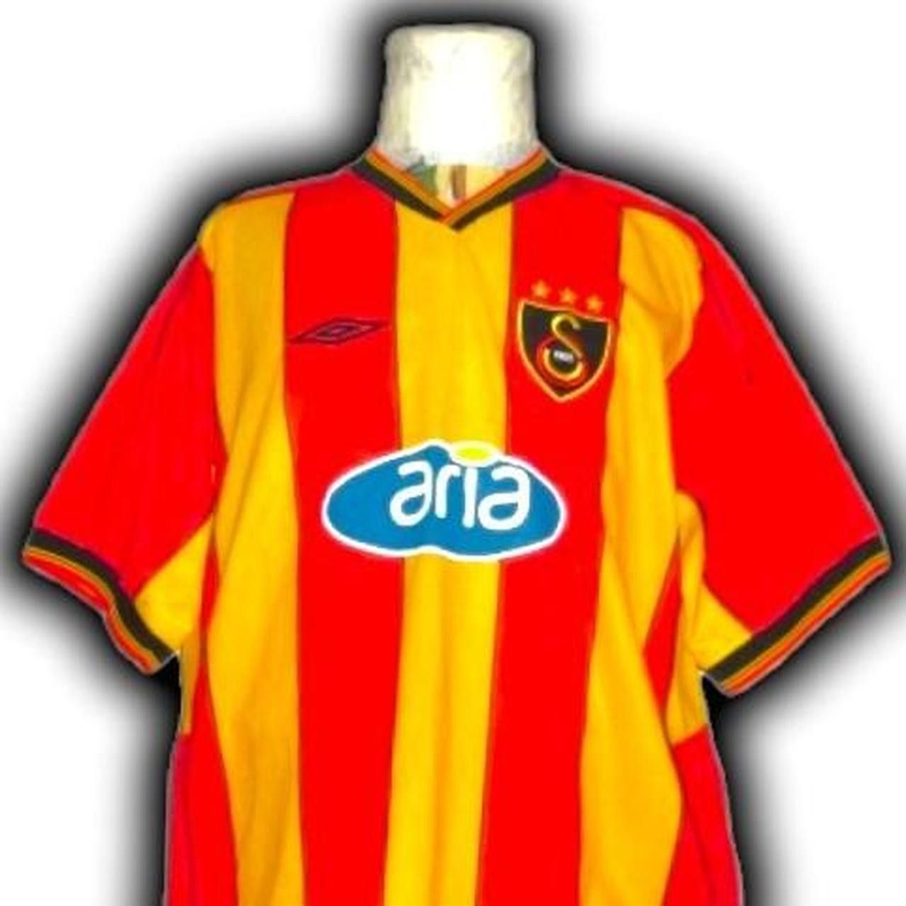 Umbro Fc Galatasaray SK Turkey 2002 2003 Home shirt jersey Size US XL / EU 56 / 4 - 1 Thumbnail