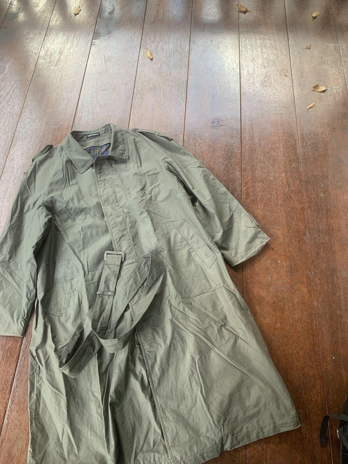 Vintage × Yves Saint Laurent Vintage Yves Saint Laurent trench coat long jacket Size US XL / EU 56 / 4 - 7 Thumbnail
