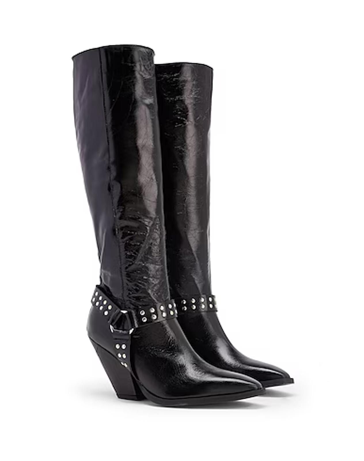 8 by YOOX 8 by YOOX Black Western boot, Sz 8, Ret.$699 Size US 8 / IT 38 - 3 Thumbnail