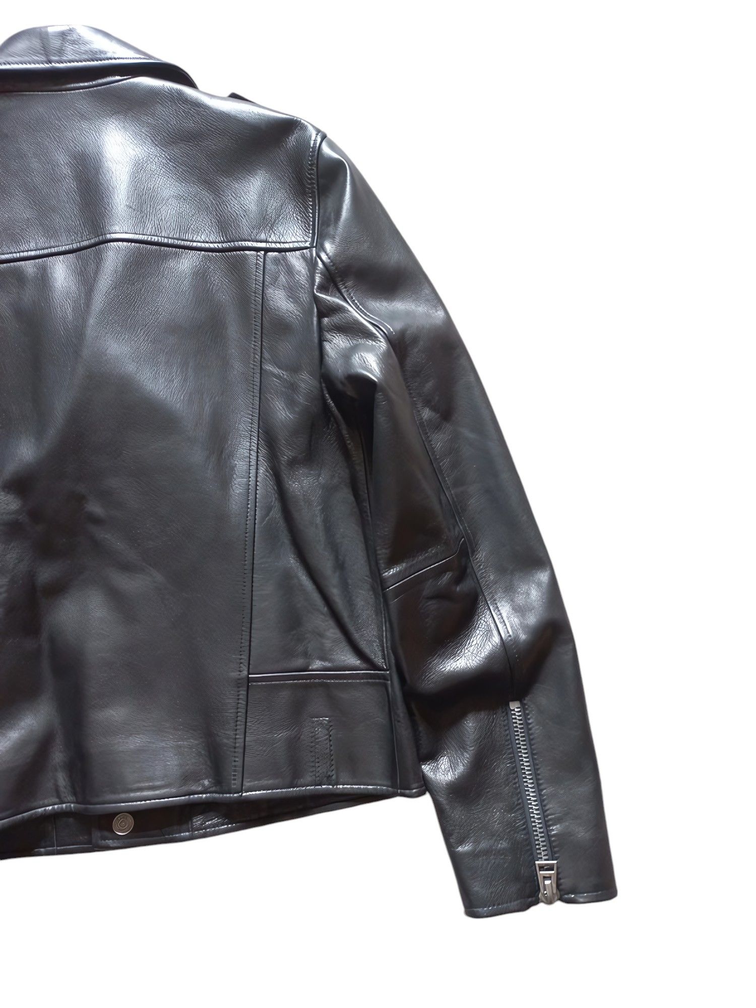 Tom Ford LAMB LEATHER BIKER JACKET Size US M / EU 48-50 / 2 - 10 Thumbnail