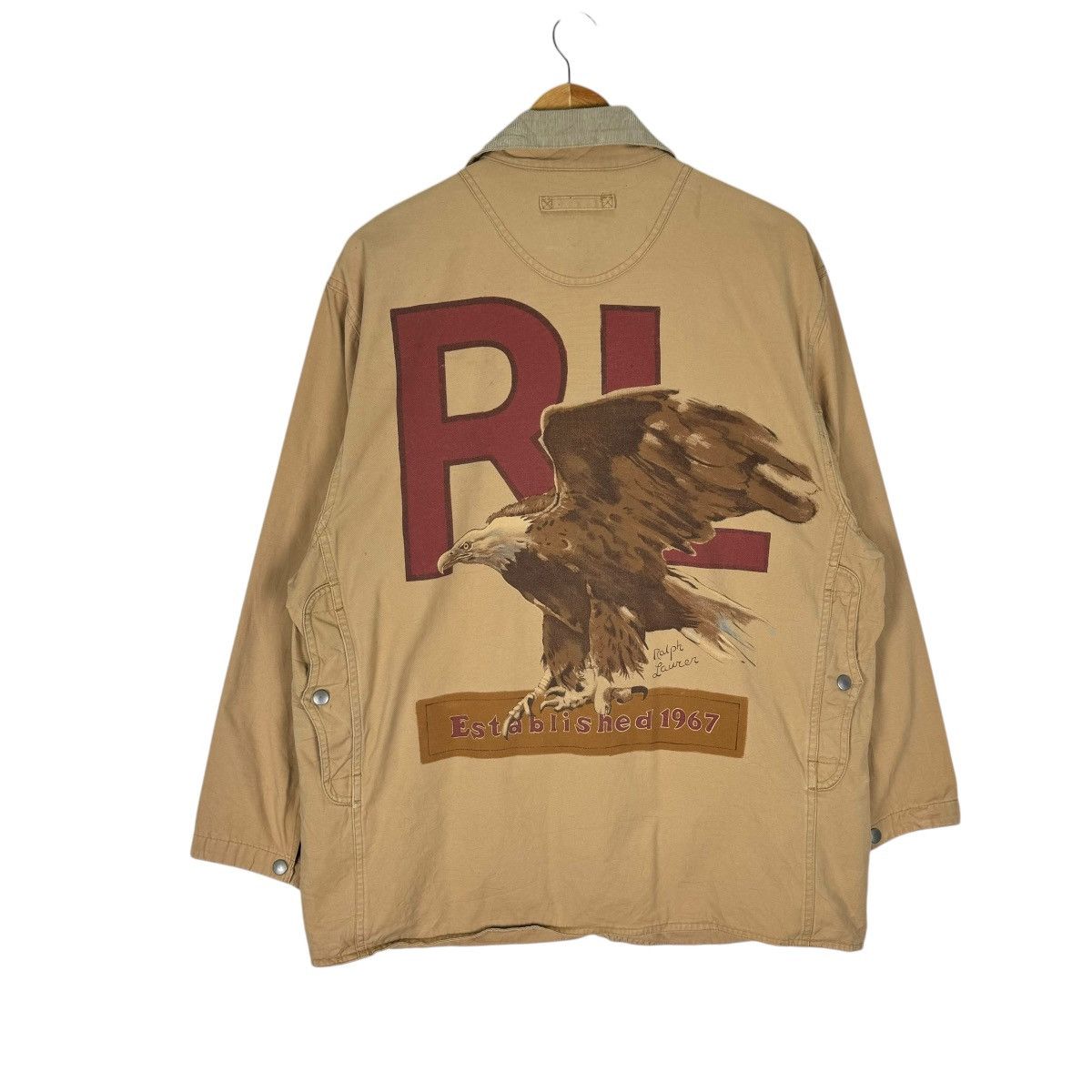 Lauren Ralph Lauren × Ralph Lauren × Vintage ☀️RALPH LAUREN COUNTY EAGLES HUNTING JACKET Size US S / EU 44-46 / 1 - 1 Thumbnail