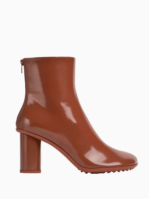 Bottega Veneta o1n1vont1225 Atomic Ankle Boots in Brown Size US 6 / IT 36 - 1 Thumbnail