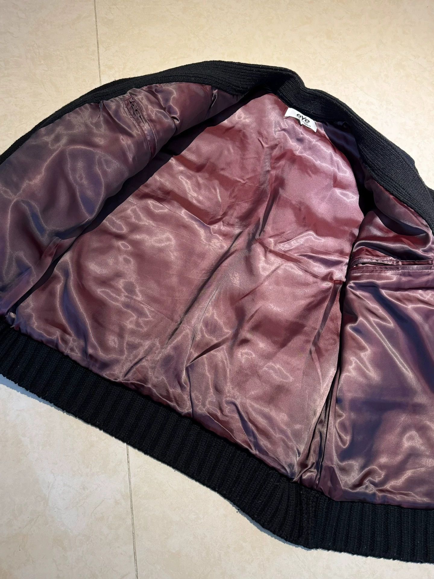 CDG by Comme des Garcons CDG Vintage Wool Cotton Padded Jacket w/ Leather Elbow Patch Size US S / EU 44-46 / 1 - 3 Thumbnail