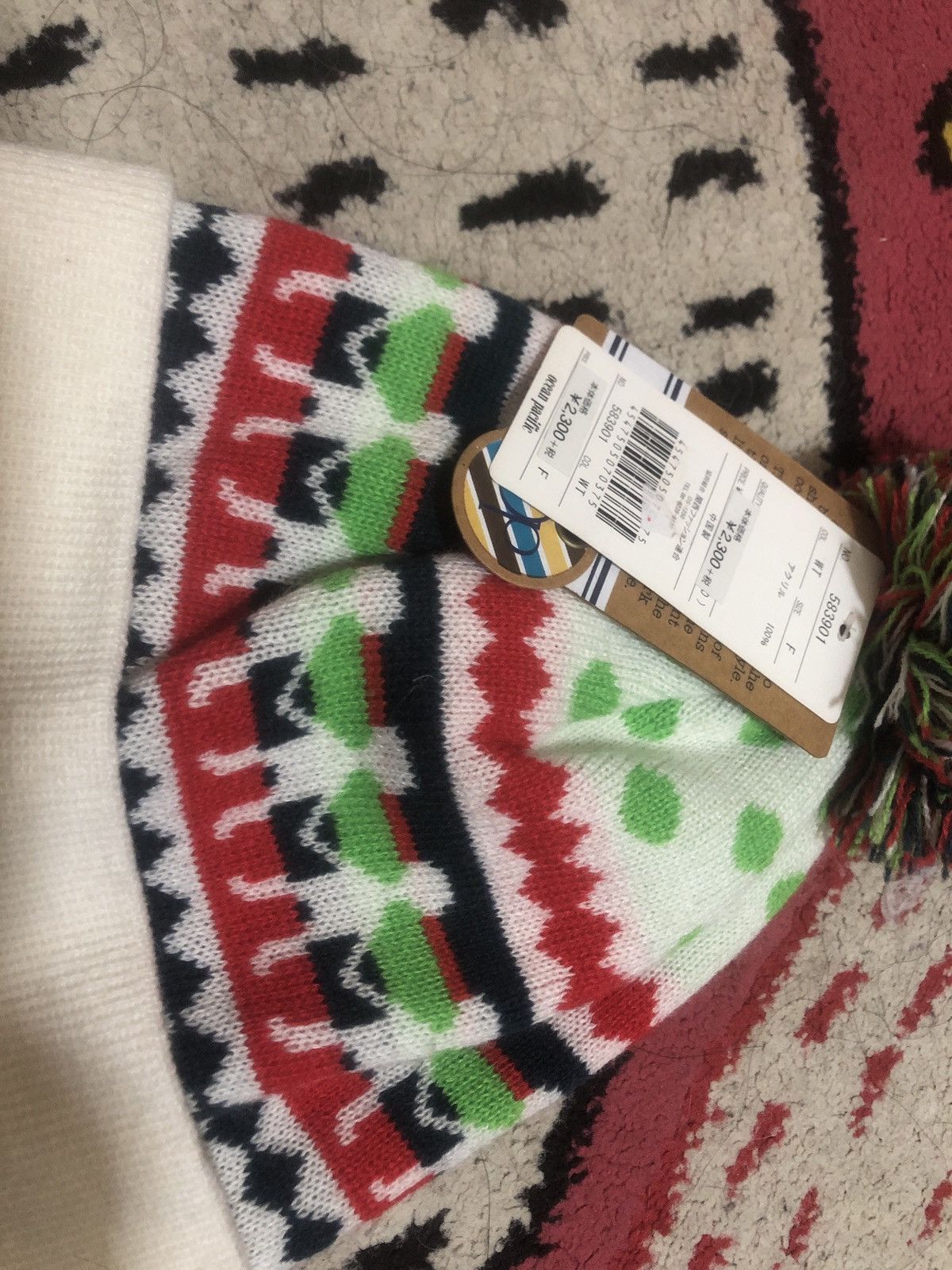 Mountain Equipment Company × Ocean Pacific × Vintage Vintage 90s OP Beanie Winter Hat Size ONE SIZE - 3 Thumbnail