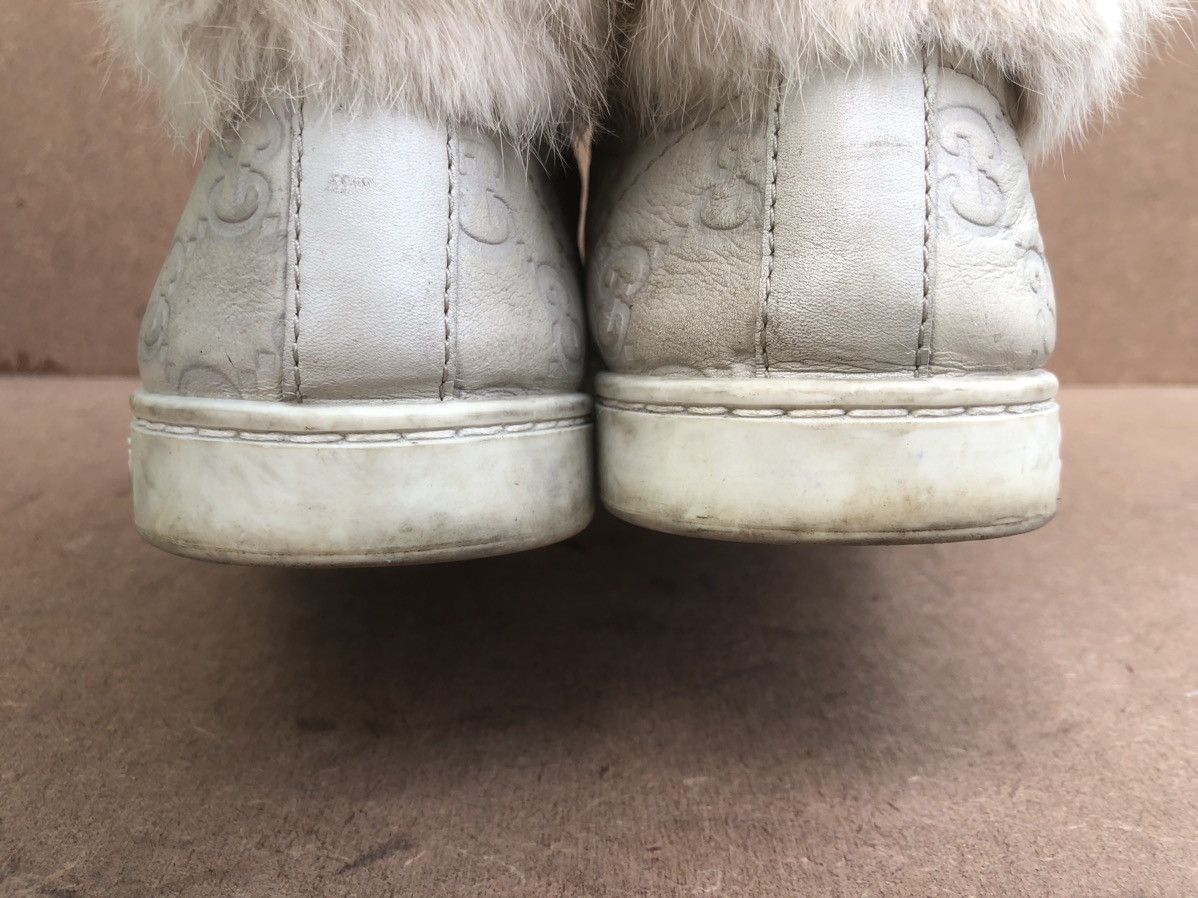 Gucci Gucci Guccissima Fur Trim Women’s Boots Size 37 Size US 7 / IT 37 - 22 Thumbnail