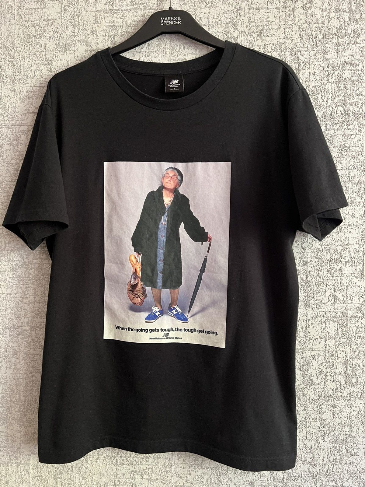 New Balance × Vintage New Balance grandma t-shirt l Size US L / EU 52-54 / 3 - 1 Thumbnail